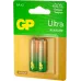 Батарея GP Ultra Alkaline 15AUA21-2CRSBC2 AA (2шт)