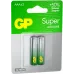 Батарея GP Super Alkaline 24AA21-2CRSBC2 AAA (2шт)