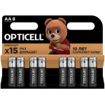 Батарея Opticell Basic LR6 AA (8шт) блистер