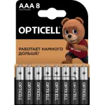 Батарея Opticell Basic LR03 AAA (8шт) блистер