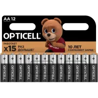 Батарея Opticell Basic LR6 AA (12шт) блистер Батарея Opticell Basic LR6 AA (12шт) блистер