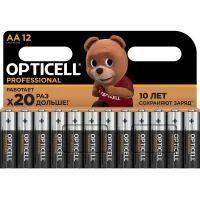 Батарея Opticell Professional LR6 AA (12шт) блистер