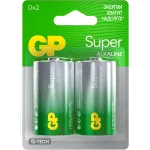 Батарея GP Super Alkaline 13AA21-2CRSBC2 D (2шт)