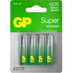 Батарея GP Super 15AA21-2CRSBC4 AA (4шт) блистер