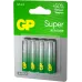 Батарея GP Super 15AA21-2CRSBC4 AA (4шт) блистер