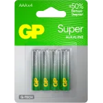 Батарея GP Super 24AA21-2CRSBC4 AAA (4шт)