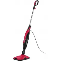 Швабра паровая Kitfort КТ-3924 1300Вт черный/малиновый