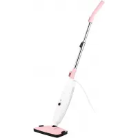 Швабра паровая Kitfort КТ-3911 1300Вт белый/розовый