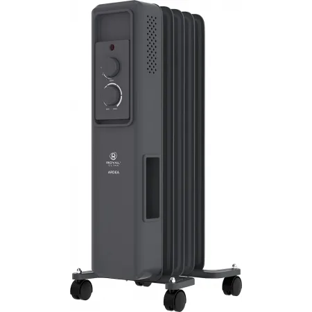 Радиатор масляный Royal Clima Ardea ROR-AR11-2500M 2500Вт графитовый/черный