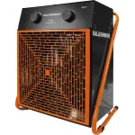 Тепловентилятор Kalashnikov Тетра KVF-E15-32 15000Вт черный/оранжевый