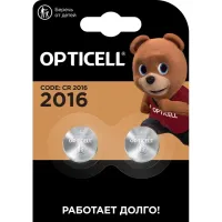 Батарея Opticell Specialty 2016 CR2016 (2шт) блистер