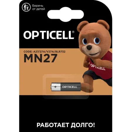 Батарея Opticell Specialty MN27 AAA (1шт) блистер