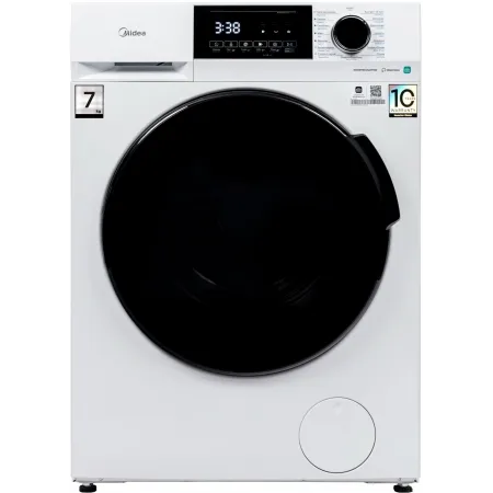 Стиральная машина Midea MFC3712BSW40/W класс: A загр.фронтальная макс.:7кг белый инвертер