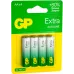 Батарея GP Extra Alkaline 15AXA21-2CRSBC4 AA (4шт) блистер