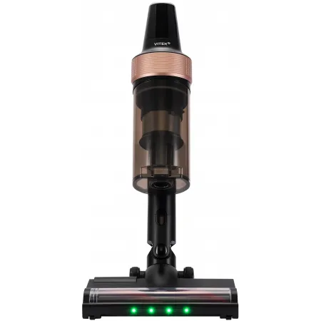 Пылесос Vitek VT-CLS01AQUA 450Вт черный/медный