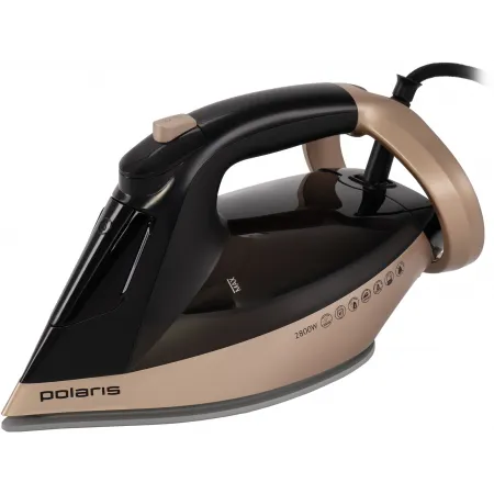 Утюг Polaris PIR 2852AK 3m 2800Вт черный/золотистый Утюг Polaris PIR 2852AK 3m 2800Вт черный/золотистый