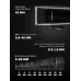 Машинка для стрижки Polaris PHC 4100 черный 3Вт (насадок в компл:9шт)
