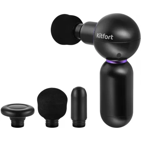Массажер Kitfort КТ-2987 60Вт черный/фиолетовый