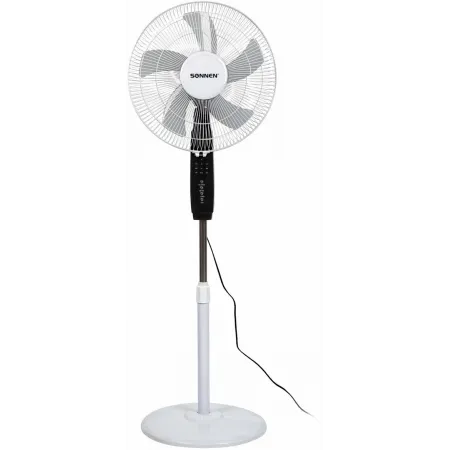 Вентилятор напольный Sonnen TF 45W-40-520 45Вт скоростей:3 ПДУ белый/черный Вентилятор напольный Sonnen TF 45W-40-520 45Вт скоростей:3 ПДУ белый/черный