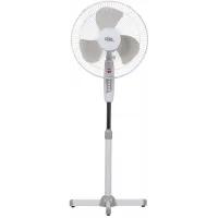 Вентилятор напольный Oasis VF-40PWG 40Вт скоростей:3 белый/серый