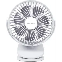 Вентилятор настольный Centek CT-5045 5Вт скоростей:4 белый