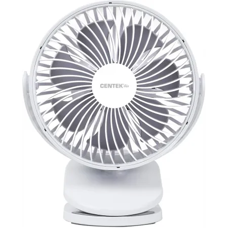 Вентилятор настольный Centek CT-5045 5Вт скоростей:4 белый