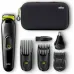 Триммер Braun 3 MGK3921TS черный/зеленый (насадок в компл:5шт)