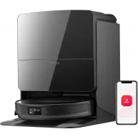 Пылесос-робот Roborock Saros 10R 66Вт черный