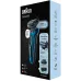 Бритва сетчатая Braun Series 6 61-B1500s реж.эл.:3 питан.:аккум. синий/черный