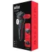 Бритва сетчатая Braun Series 5 51-R1200S реж.эл.:3 питан.:аккум. черный/красный