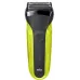 Бритва сетчатая Braun Series 3 300s g реж.эл.:2 питан.:аккум. зеленый