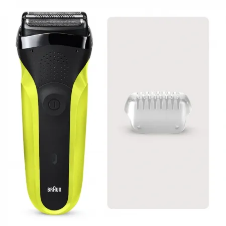 Бритва сетчатая Braun Series 3 300s g реж.эл.:2 питан.:аккум. зеленый