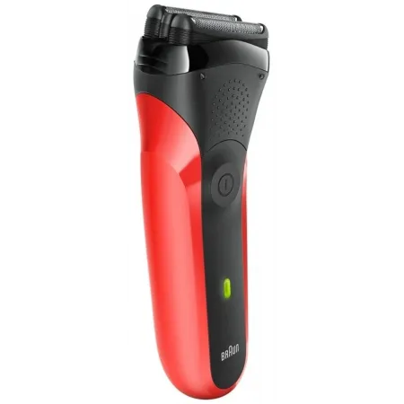 Бритва сетчатая Braun 300s r реж.эл.:3 питан.:элек.сеть/аккум. красный/черный