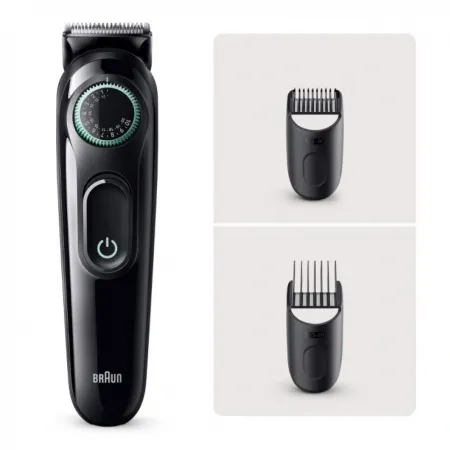Триммер Braun Series 3 BT3411 черный 2Вт (насадок в компл:3шт)