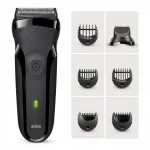 Бритва сетчатая Braun Series 3 300BT реж.эл.:3 питан.:аккум. черный