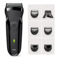 Бритва сетчатая Braun Series 3 300BT реж.эл.:3 питан.:аккум. черный