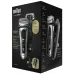 Бритва сетчатая Braun Series 9 pro 9577cc реж.эл.:5 питан.:аккум. серебристый