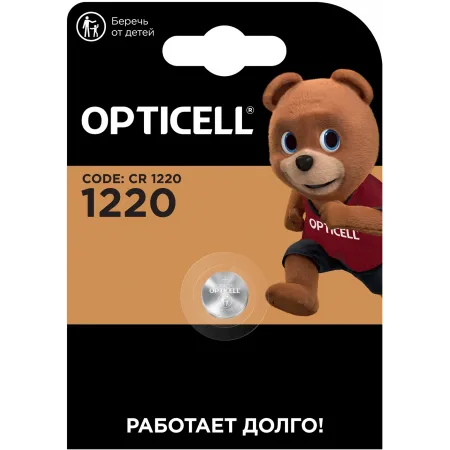 Батарея Opticell Specialty CR1220 (1шт) блистер Батарея Opticell Specialty CR1220 (1шт) блистер