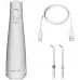 Ирригатор Waterpik WF-21 портатив. импульсн. 2насад. белый