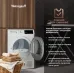 Сушильная машина Weissgauff WD 63121 DS Heat Pump кл.энер.:A++ макс.загр.:15кг белый (436256)