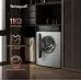 Стиральная машина Weissgauff WMD 46148 DC Inverter Steam класс: B загр.фронтальная макс.:8кг (с сушкой) белый инвертер