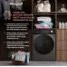Стиральная машина Weissgauff WM 45126 Steam Direct Drive Deep класс: A+++ загр.фронтальная макс.:6кг серый инвертер