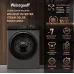 Стиральная машина Weissgauff WM 45127 Steam Color Touch класс: A+++ загр.фронтальная макс.:7кг темно-серебристый инвертер