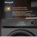 Стиральная машина Weissgauff WM 45127 Steam Color Touch класс: A+++ загр.фронтальная макс.:7кг темно-серебристый инвертер