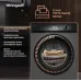 Стиральная машина Weissgauff WM 45127 Steam Color Touch класс: A+++ загр.фронтальная макс.:7кг темно-серебристый инвертер
