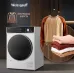 Сушильная машина Weissgauff WD 6108 Heat Pump кл.энер.:A++ макс.загр.:8кг белый (437531)