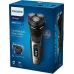 Бритва роторная Philips S3242/12 реж.эл.:3 питан.:аккум. черный/серебристый