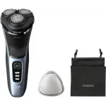 Бритва роторная Philips S3243/12 реж.эл.:3 питан.:аккум. голубой/серебристый