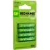 Аккумулятор GP RECHARGE AAA NiMH 400mAh (4шт)