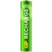 Аккумулятор GP RECHARGE AAA NiMH 400mAh (4шт)